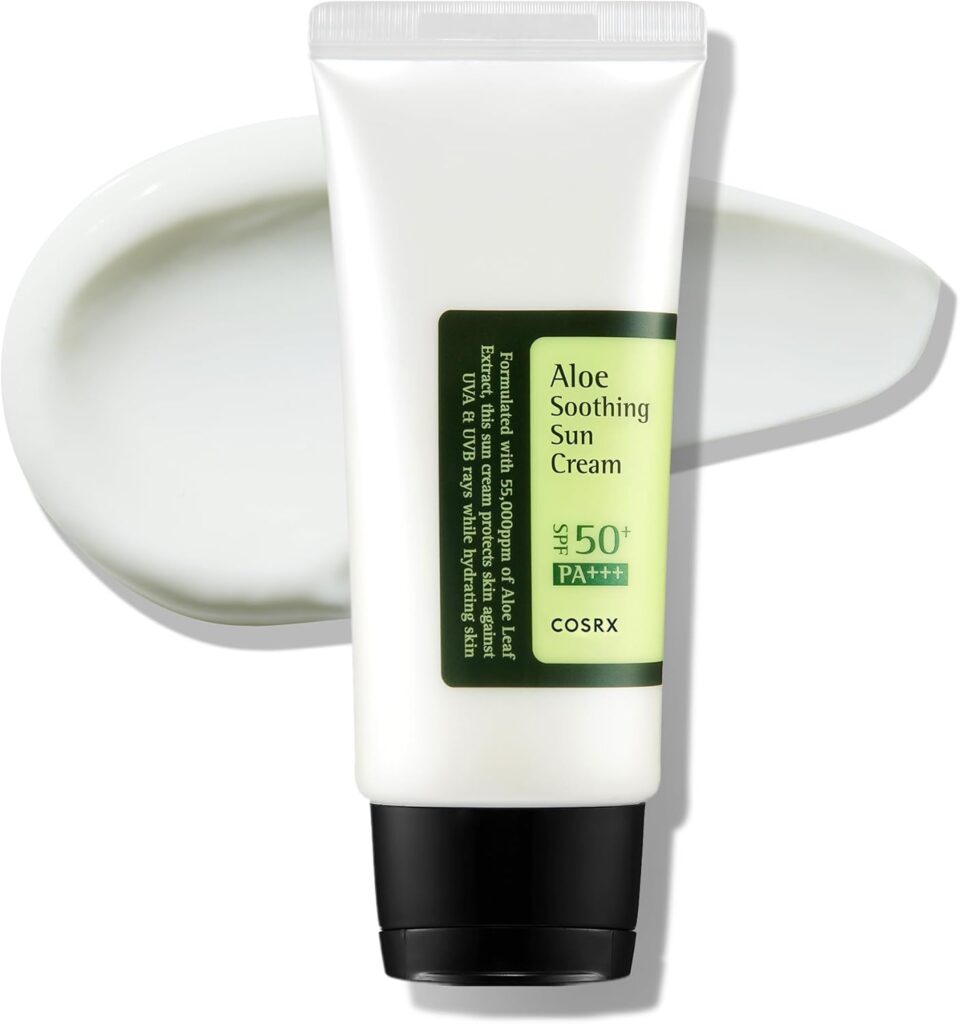 COSRX Aloe Soothing Sun Cream SPF50